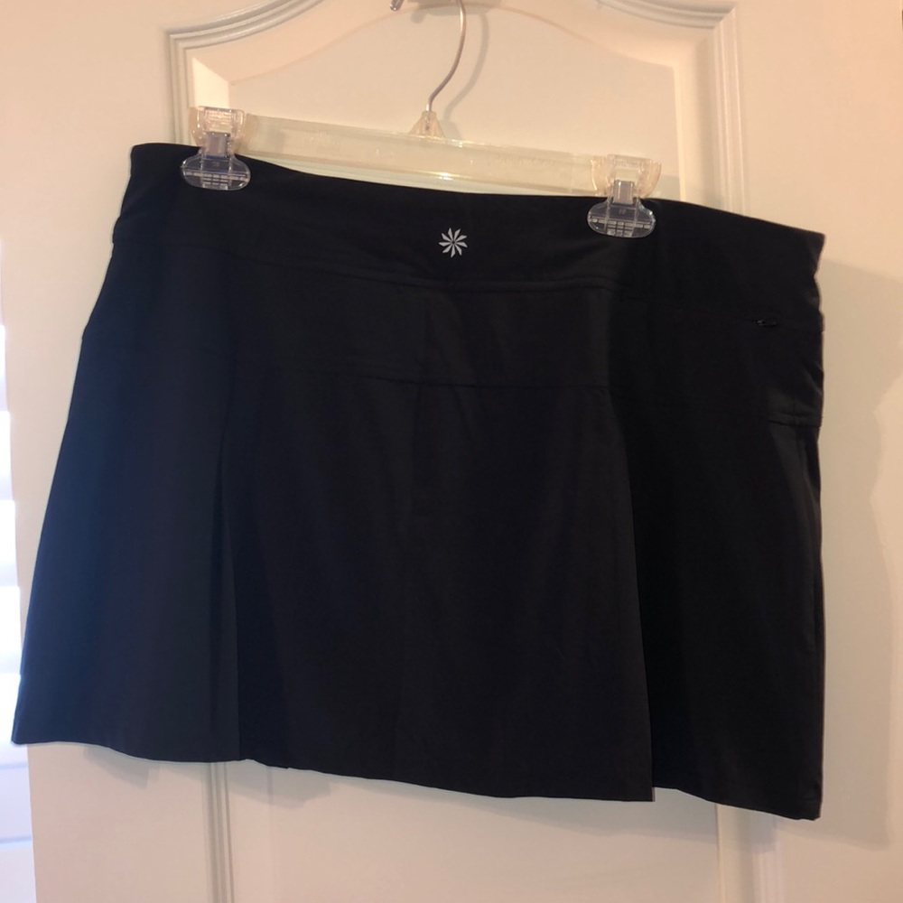 athleta sneaky pleats skort